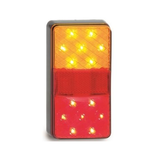 LED Autolamps 12 Volt Stop/Tail & Indicator Lamps - Pair - 150BAR2