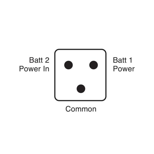 Narva 4 Positions Marine Battery Switch - 61084BL