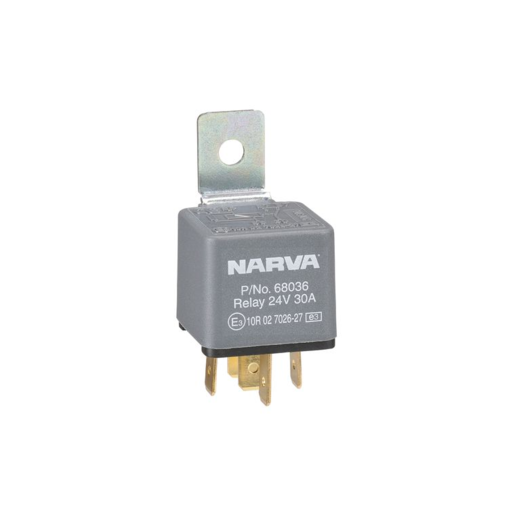 Narva Relay 24V 5Pin 30A Resistor (Pack of 1) - 68036BL