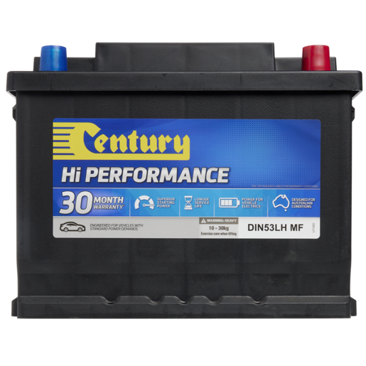 Century DIN53LH MF Hi Performance Conventional Car Battery - 115132