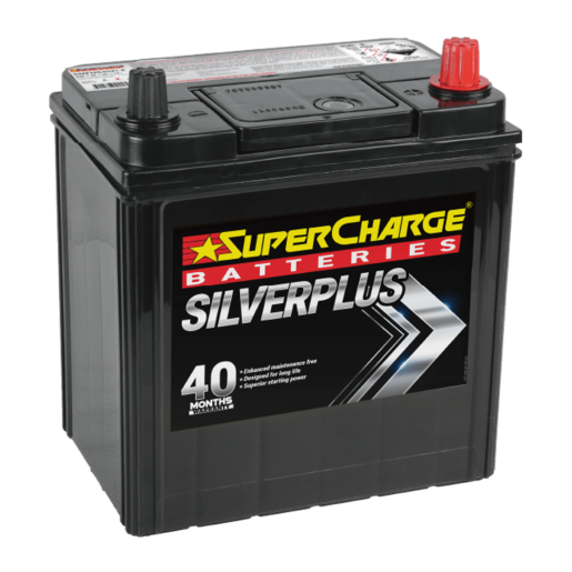 SuperCharge Silver Plus Car Battery 350CCA - SMFNS40ZLX