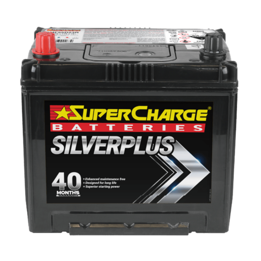 SuperCharge Silver Plus Car Battery - SMF55D23R
