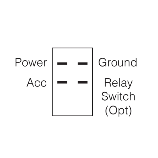 Narva Off/On Rocker Switch With Green LED & Front Fog Symbol - 63027BL