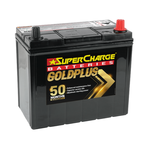 SuperCharge Gold Plus Small Post Car Battery - MF55B24L