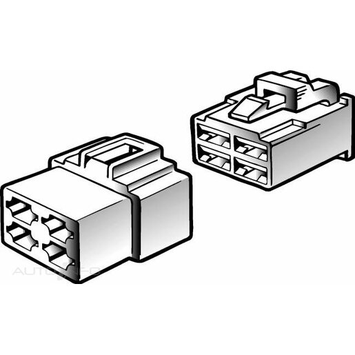 Narva Male/Female Housing Quick Conector 3 Way - 56273BL