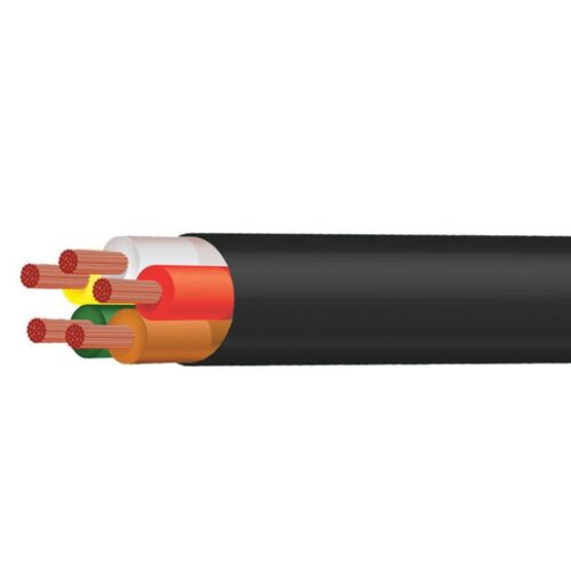 Tycab Trailer Cable 7 Core 2.5mm Black (1 Meter) - CB025A7-030