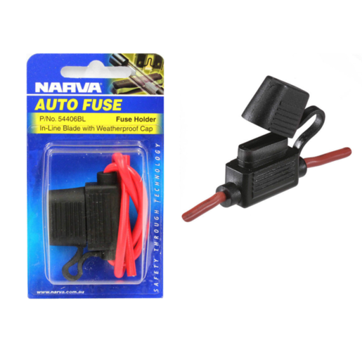 Narva Blade Fuseholder With Proof (Pack of 1) - 54406BL