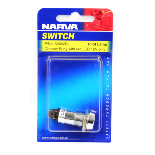 Narva Pilot Lamp 12V Chrome LED - 62092BL