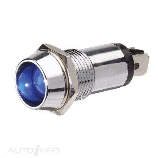 Narva Chrome Pilot Lamp With LED12V - 62093BL