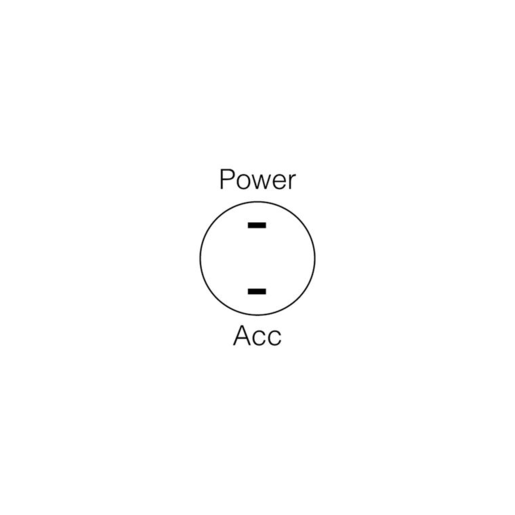 Narva Push Button Switch Micro Momentary On (Pack of 1) - 60038BL