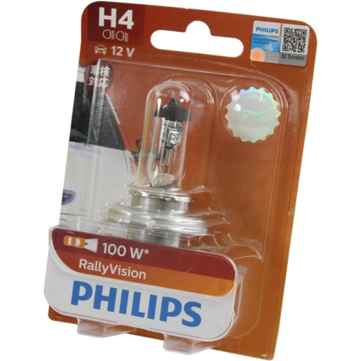 Philips (INV) H4 Essential Power  Rally Single Blister - 12459B1