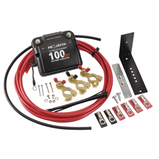 Projecta 12V 100 Amp Electronic Isolator Kit - DBC100K