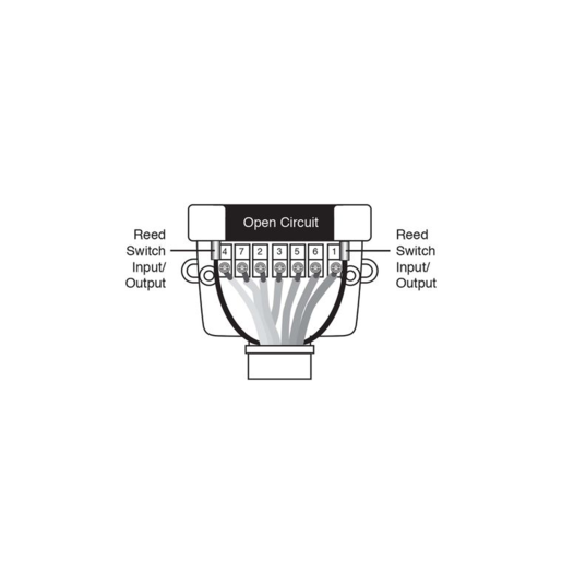 Narva 7 Pin Flat Socket (Sold Per Piece) - 82044BL