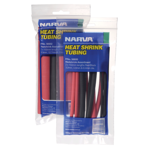 Narva Heatshrink Tubing Assortment 3.2mm - 6.4mm Diameter - 56600