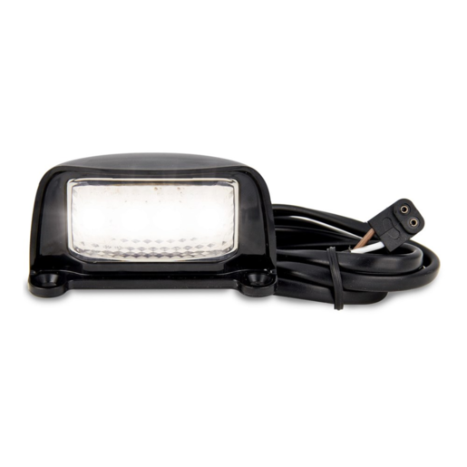 LED Autolamps LED Licence Plate Lamp With Black Housing & 1M Cable - 35BLM1P