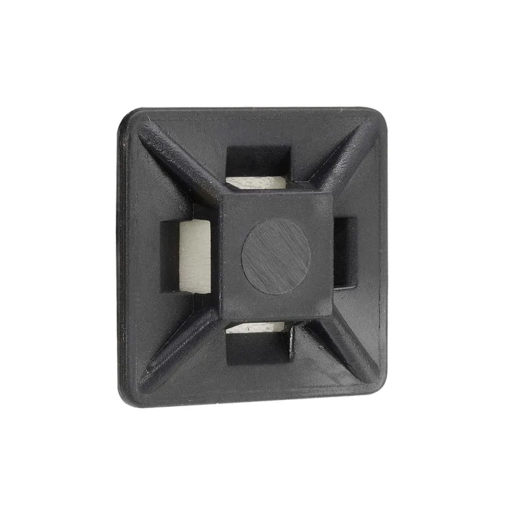 Narva Black U.V. Weather Resistant Cable Tie Mounts 19 X 19mm (5 Pack) - 56440BL