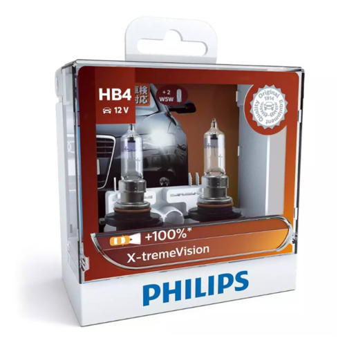 Philips Globe Halogen HB4/HB4A (P22d) Premium/Performance - 9006XVSM