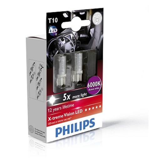 Philips Led Wedge 24V W2.1X9.5 1W T10 6000K - 249316000KX2 