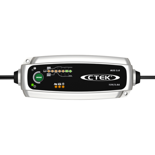 CTEK MXS 3.8 Battery Charger 7 Stage Charge Profile 3.8A 12V Max - 56-988