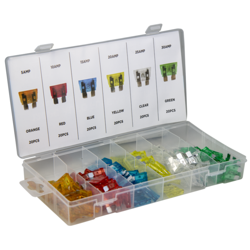 Voltage 120 Piece Standard Fuse Assortment Kit - VT120FS