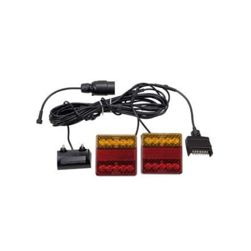 RoadVision 6 X 4 LED Combination Lamp Trailer Kit 208 Series - BR208K6X4