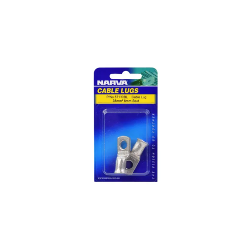 Narva Cable Lug 35mm2 8mm Stud (Blister Pack of 2) - 57133BL