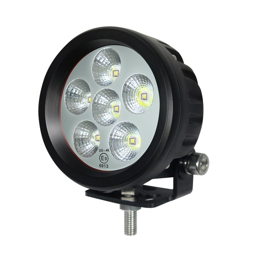 RoadVision LED Work Light Round 10-30V 18W Flood 89x58x89mm - RWL9518F