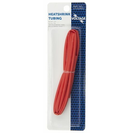 Voltage Heatshrink 3.2mm X 1.5m Red - VTH32RED 