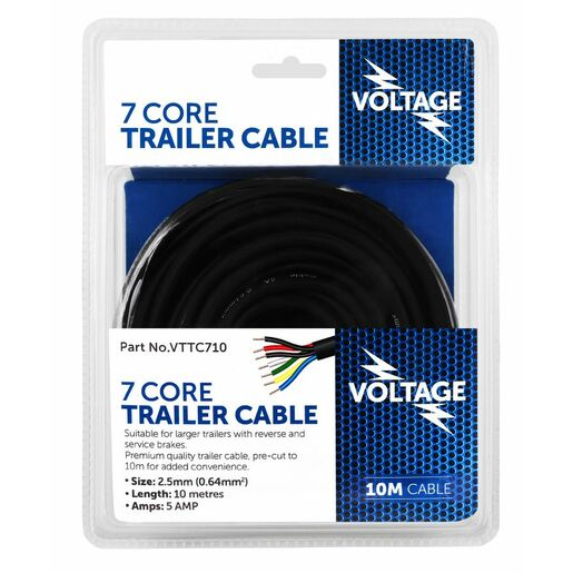 Voltage Trailer Cable 7 Core X 10m - VTTC710 