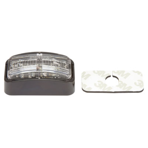 RoadVision LED Marker Light White Adhesive 10-30V 56x31x22mm - BR7W