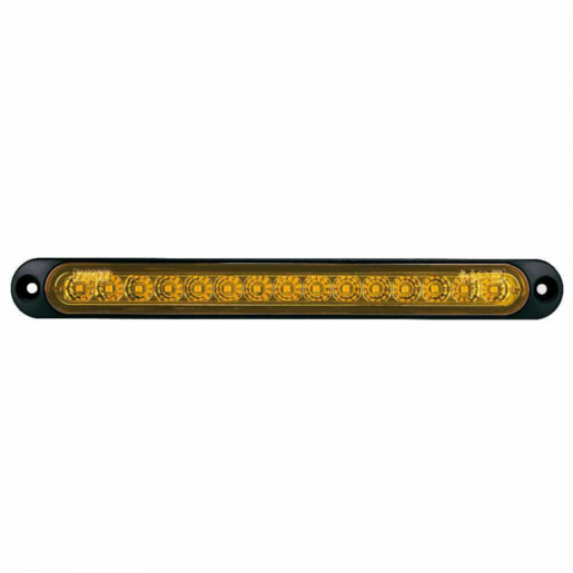 RoadVision LED Slimline Sequent Trailer Lamp Amber 10-30V 252x28x23.5mm - BR70AS