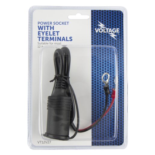 Voltage Power Socket with Eyelet Terminals 12V - VT12V27
