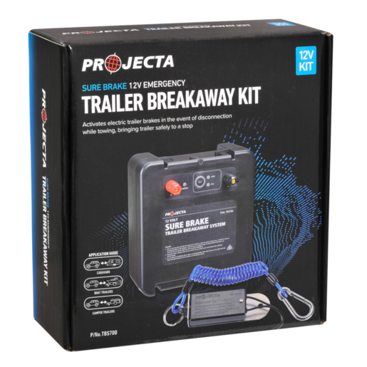 Projecta Sure Break 12V Emergency Trailer Breakaway Kit - TBS700