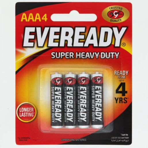 Eveready Battery SHD AAA PK4 - E301339000 
