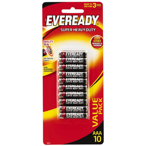 Eveready Battery SHD AAA 10PK - E301339601 