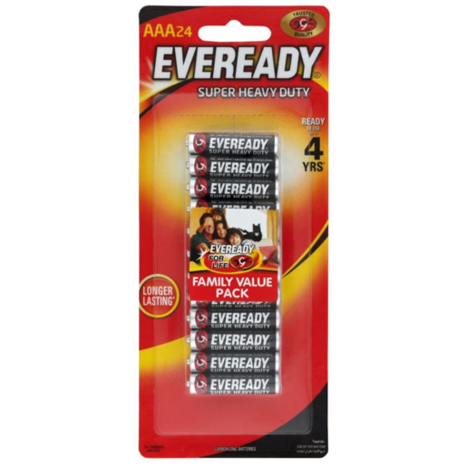 Eveready Battery SHD AAA PK24 - E301511100  