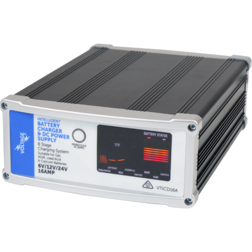 Voltage Intelligent Battery Charger & DC Power Supply - VTICD16A