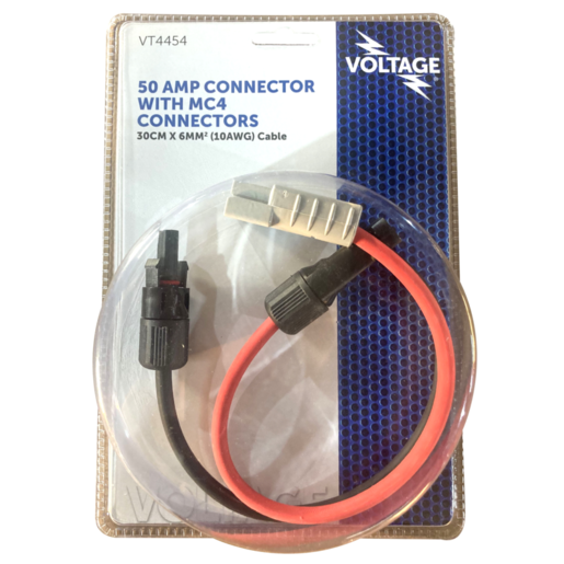 Voltage 50amp Connector With MC4 Connectors - VT4454