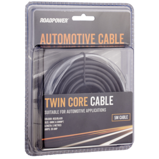 RoadPower Automotive Cable Twin Core Cable - VTTC6-05RB