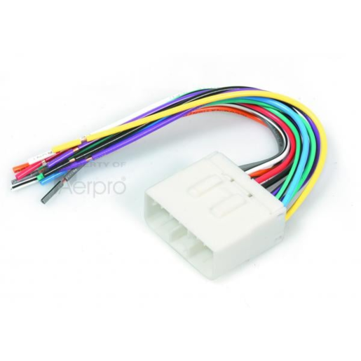 Aerpro Vehicle Specific Plug to Bare Wire Harness To Suit Subaru - AP2001