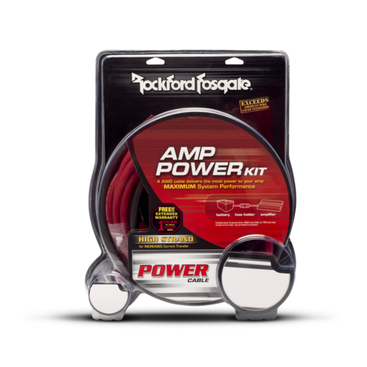 Rock Ford 4GA Power Wire Kit - RFK4