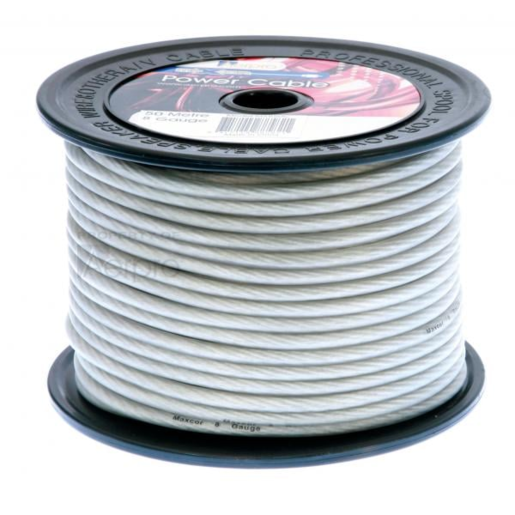 Aerpro Maxcor 8AWG Cable 1000mm Clear - MX850C 