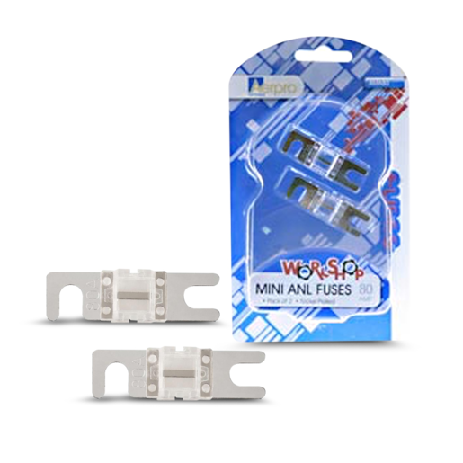 Aerpro 80 AMP Mini ANL Fuses Pack of 2 - AMA80 