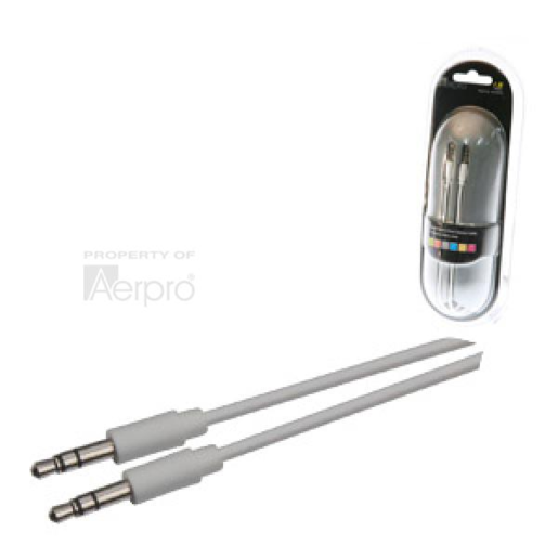 Aerpro Stereo Lead White 1.5m 3.5mm to 3.5mm - APL60WS 