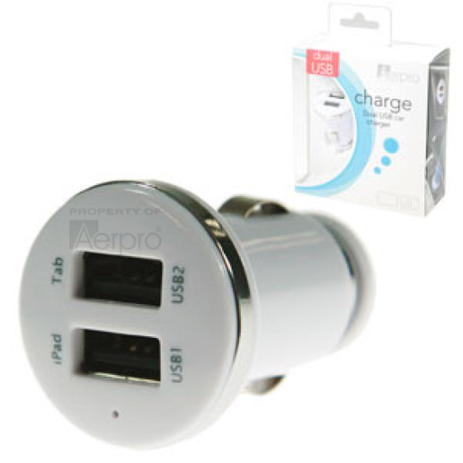 Aerpro Dual USB Car Charger 3.1 AMP - USBM22 