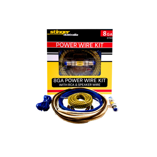 Stinger Australia 8GA Amplifier Wiring Kit - STK8