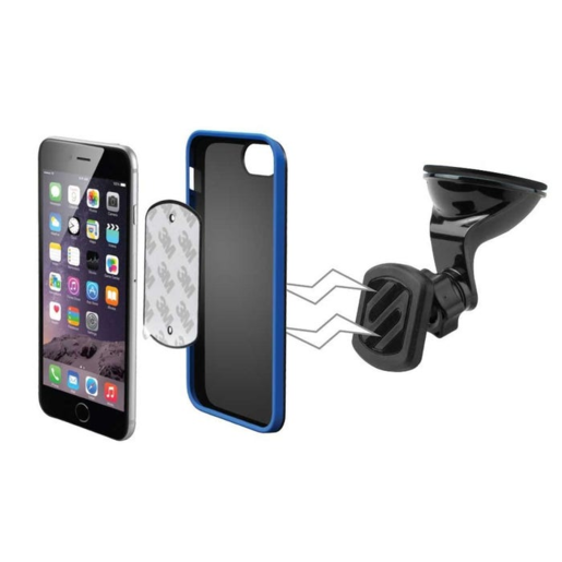 Scosche Suction Cup Phone Mount System - MAGWSM2