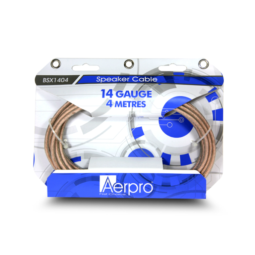 Aerpro 14 Gauge Bassix Speaker Cable 4000mm - BSX1404 