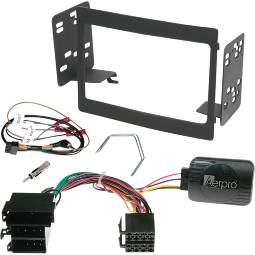 Aerpro Double DIN Install Kit To Suit Holden Commodore Black - FP9056K