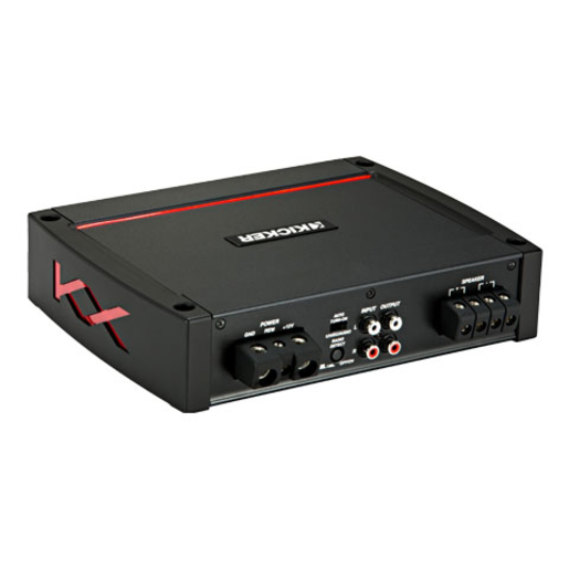 Kicker Mono Subwoofer Amplifier  800 watts RMS x 1 at 2 ohms - 44KXA800.1 